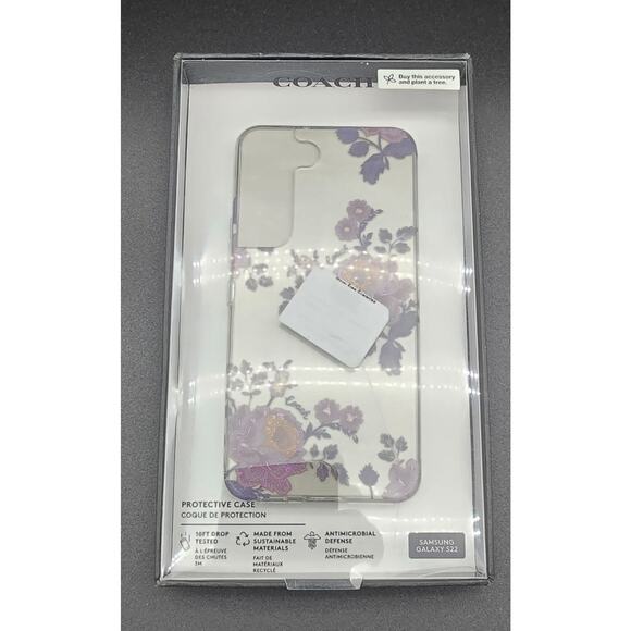Coach Other - Coach Hardshell Protective Case For Samsung Galaxy S22 - Moody Floral
